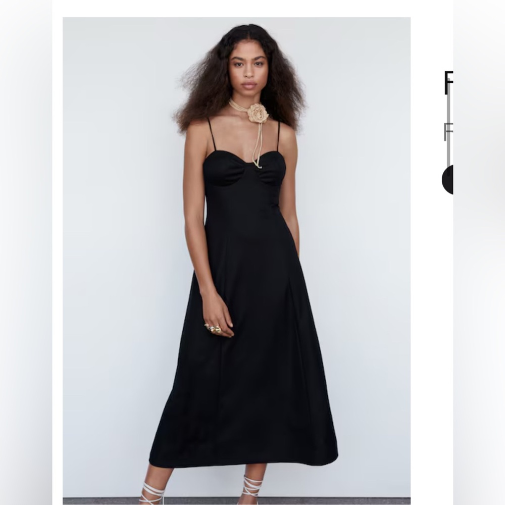 Flared corset dress. NWT